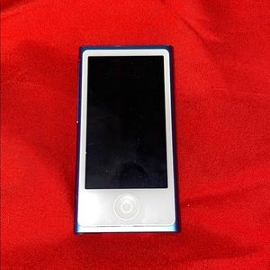 Blue iPod Nano (7th generation)